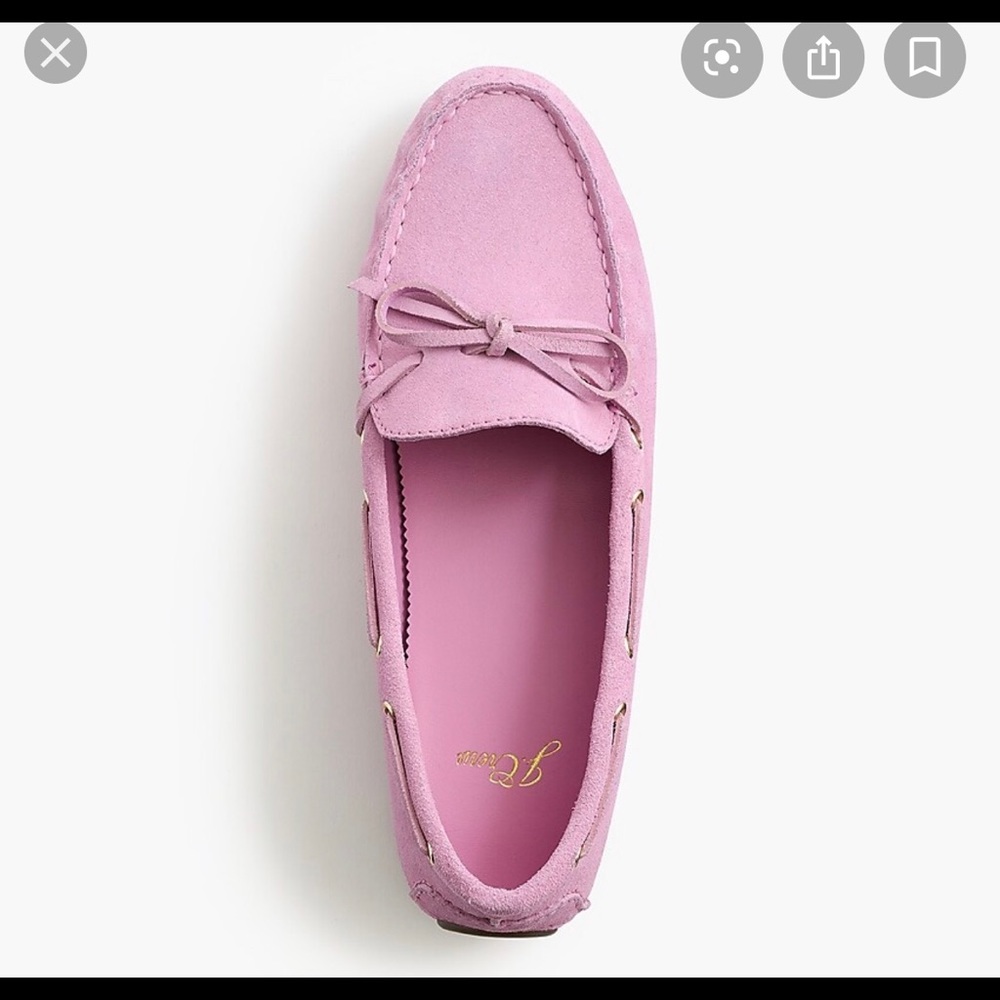 NIB J. Crew driving moccasins